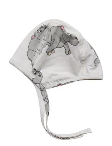 New Born Hat Multi-Animal Tao & Friends Grey