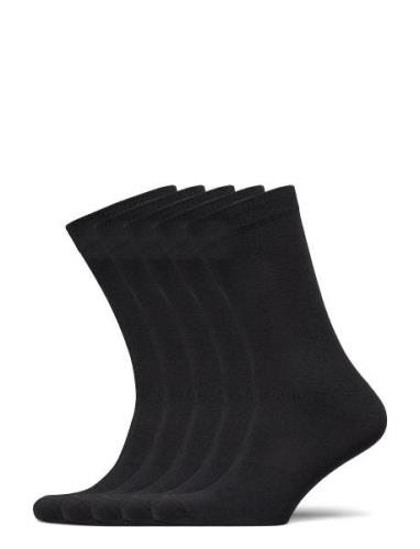 Socks 5-Pack Organic Cotton Resteröds Black