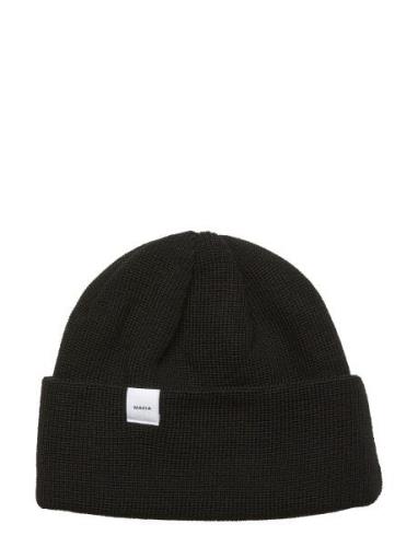 Merino Thin Cap Makia Black