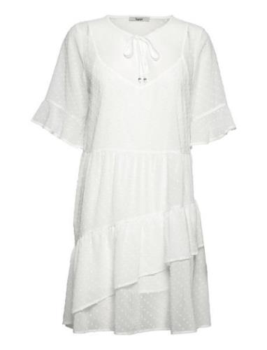 Sheer Heather Dress Bzr White