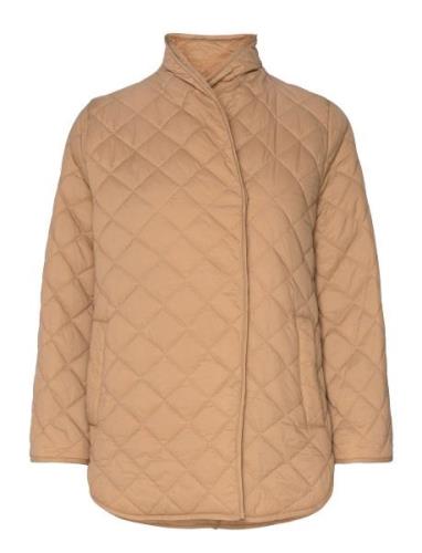 Quilted Jacket Marville Road Beige