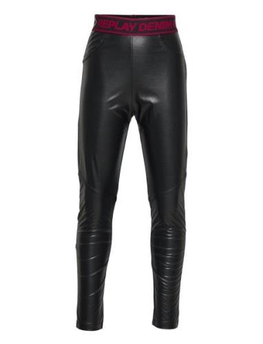Trousers Replay Black