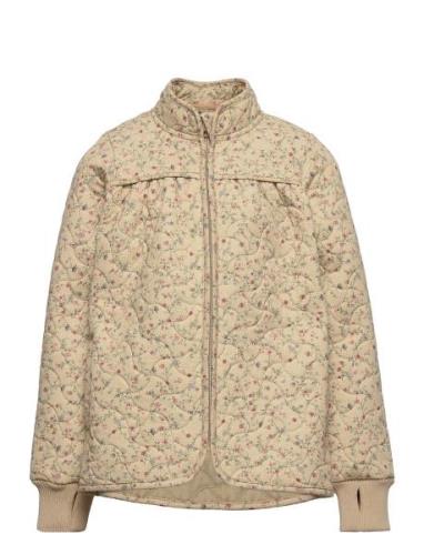 Thermo Jacket Thilde Wheat Patterned
