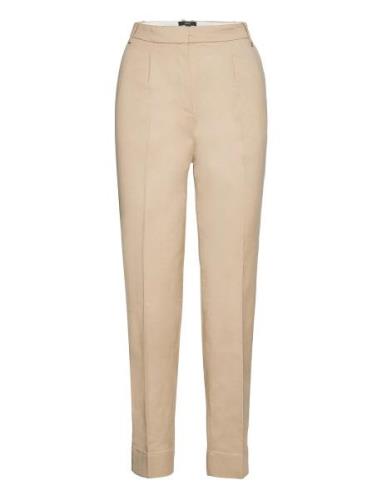 Business Chinos Made Of Stretch Cotton Esprit Collection Pink