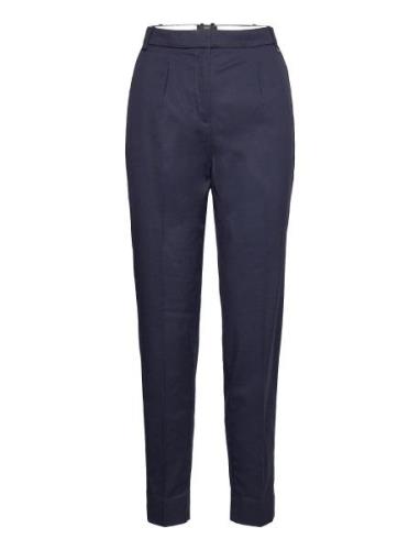 Business Chinos Made Of Stretch Cotton Esprit Collection Blue