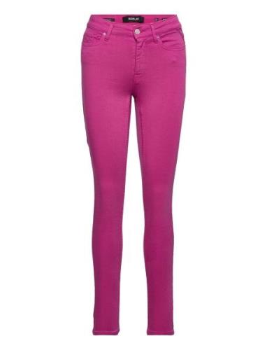 Luzien Trousers Hyperflex Colour Xlite Replay Pink