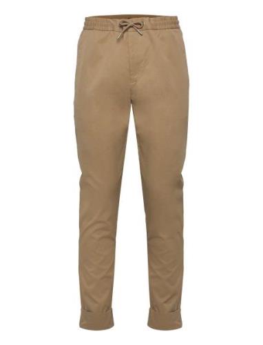 Chinos With An Elasticated Waistband Made Of Blended Organic Esprit Co...