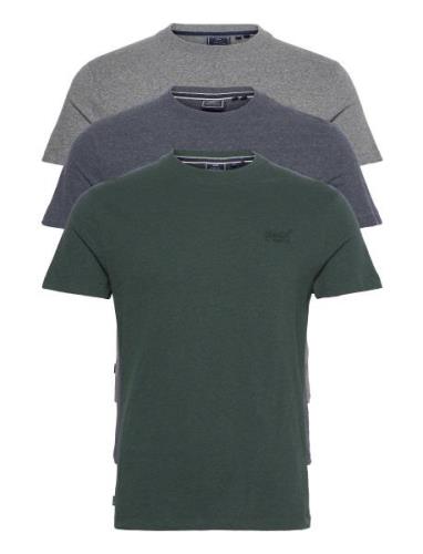 Essential Triple Pack T-Shirt Superdry Green