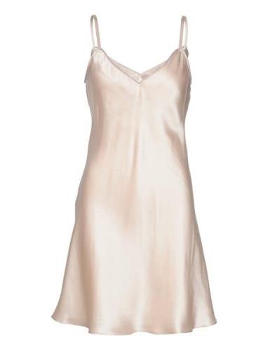 Pure Silk - Slip W.cording Lady Avenue Pink