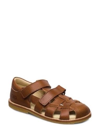 Ecological Closed Sandal, For Extra Wide Feets Arauto RAP Brown