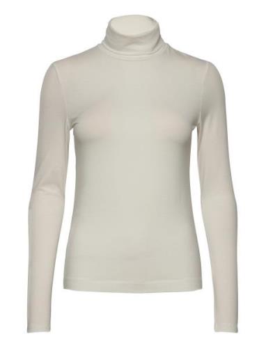 D2. Jersey Ls Turtleneck GANT Cream