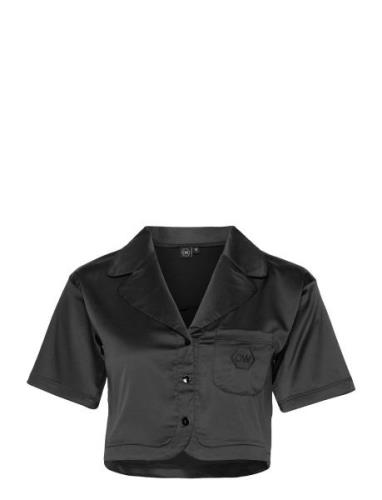 Lemongrass Crop Shirt OW Collection Black