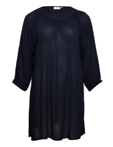 Kcami 3/4 Sl Tunic Kaffe Curve Black