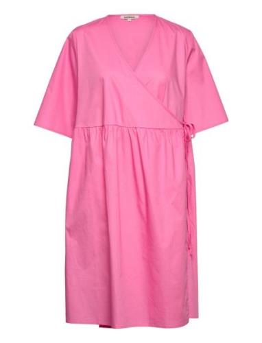 Srsutton Wrap Dress Soft Rebels Pink