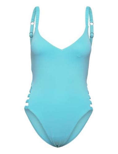 S.collective Gathered Strap Piece Seafolly Blue