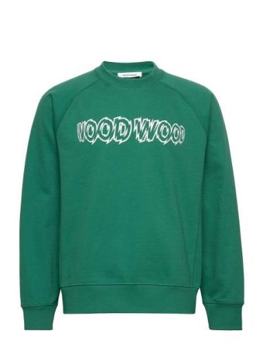 Hester Shatter Logo Sweatshirt Wood Wood Green