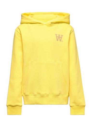 Izzy Kids Hoodie Wood Wood Yellow