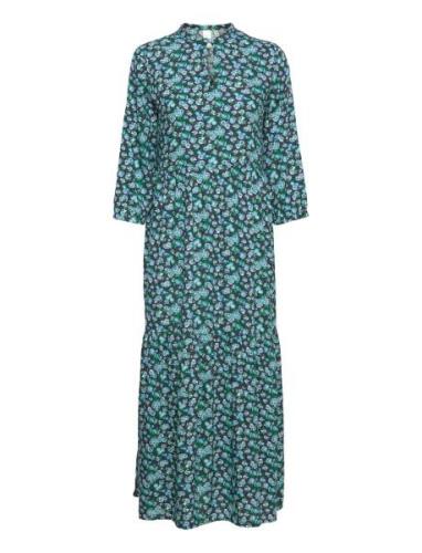 Yasalima 7/8 Long Dress - Pb YAS Blue