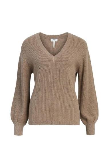 Objmalena L/S Knit Pullover Object Brown