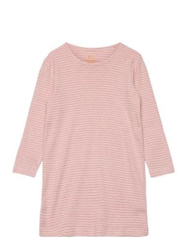 Striped Ls. Nightgown Copenhagen Colors Pink