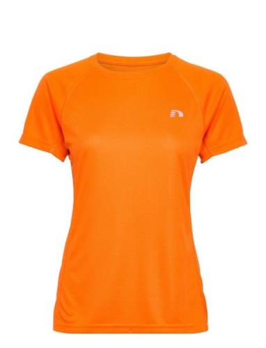 Women Core Running T-Shirt S/S Newline Orange