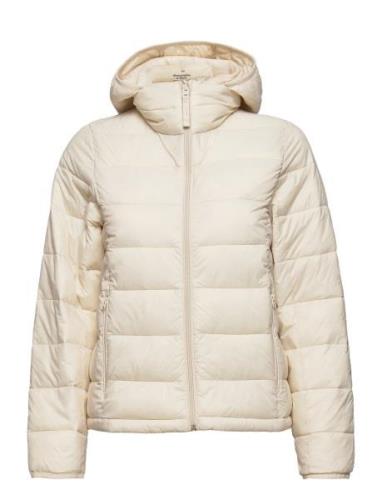 Anf Womens Outerwear Abercrombie & Fitch Cream