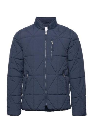 Quilted City Jacket Lindbergh Blue
