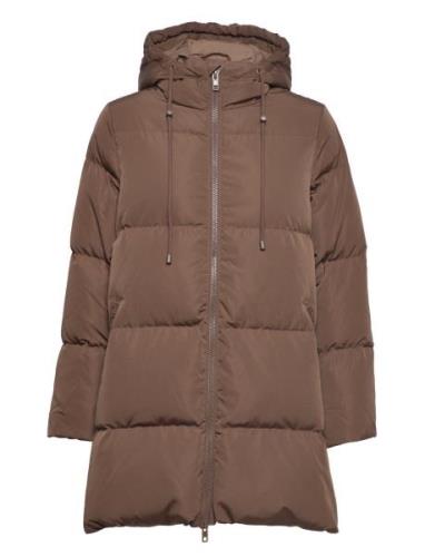 Objlouise New Down Jacket Object Brown