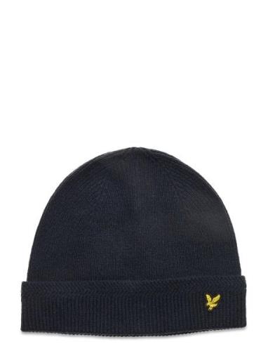 Racked Rib Beanie Lyle & Scott Blue