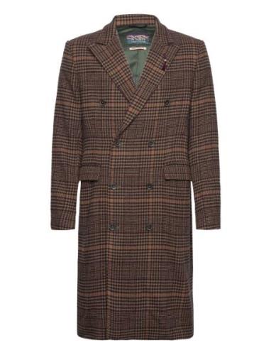 Double Breasted Coat Scotch & Soda Brown