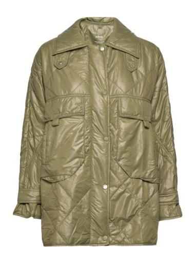 Ultralight Quilted Jacket Mango Green