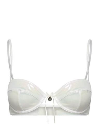 Holographic Bra OW Collection White