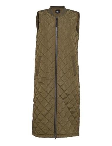 Onljessica Quilted Waistcoat Otw ONLY Green