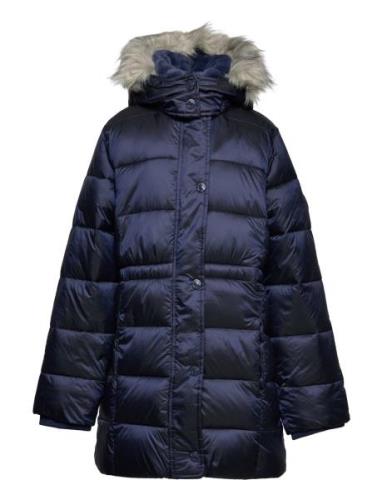 Kids Girls Outerwear Abercrombie & Fitch Navy