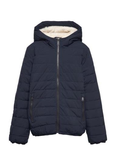 Kids Boys Outerwear Abercrombie & Fitch Navy