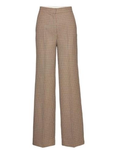 Philine Checked Pants IVY OAK Brown
