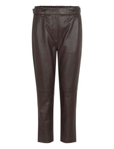Indie Leather New Trousers Second Female Brown
