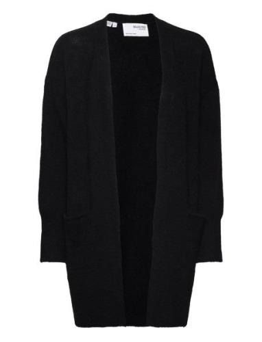 Slflulu New Ls Knit Long Cardigan B Noos Selected Femme Black