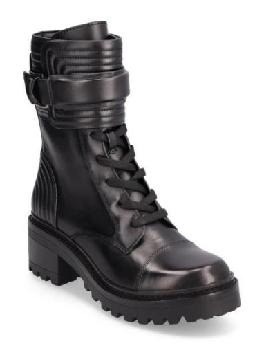 Basia - Combat Boot DKNY Black