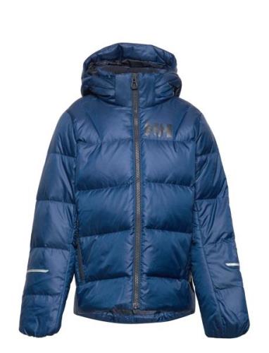 Jr Isfjord Down Jacket 2.0 Helly Hansen Blue