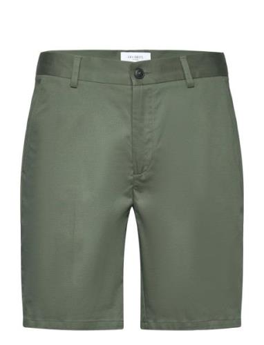 Como Reg Cotton-Linen Shorts Les Deux Green