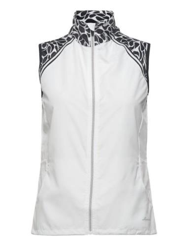 Lds Hills Stretch Windvest Abacus White