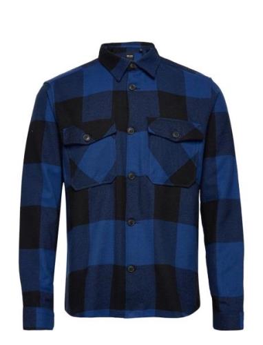 Onsmilo Ls Check Overshirt ONLY & SONS Blue