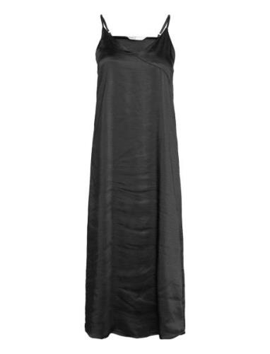 Onlcosmo Slip Midi Dress Ptm ONLY Black