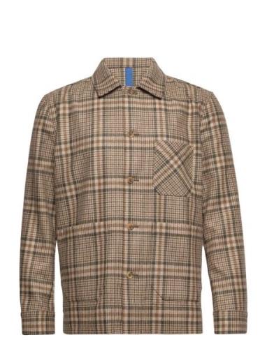 Jesse Wool Overshirt FRENN Patterned