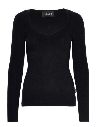 Malin Merino Sweater Ella&il Black