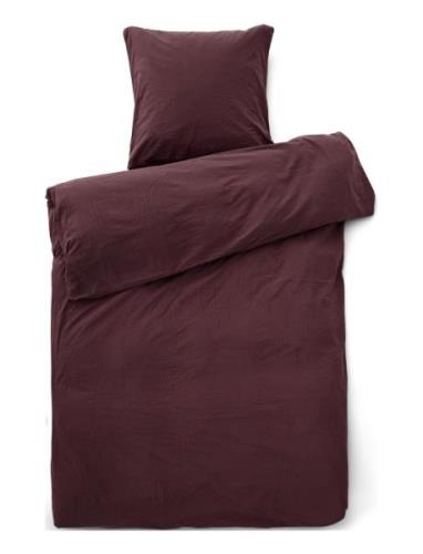 St Bed Linen 140X200/60X63 Cm Compliments Purple