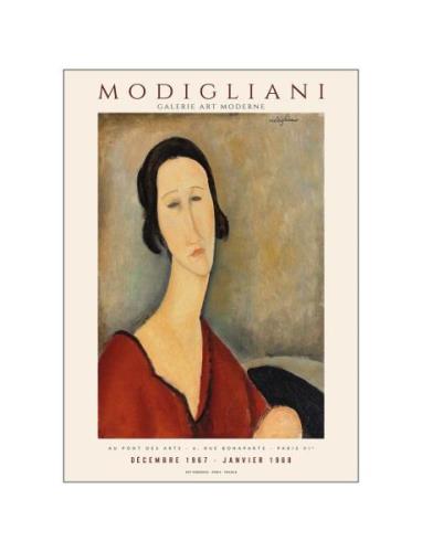 Amedo-Modigliani-Art-Exhibition PSTR Studio Patterned