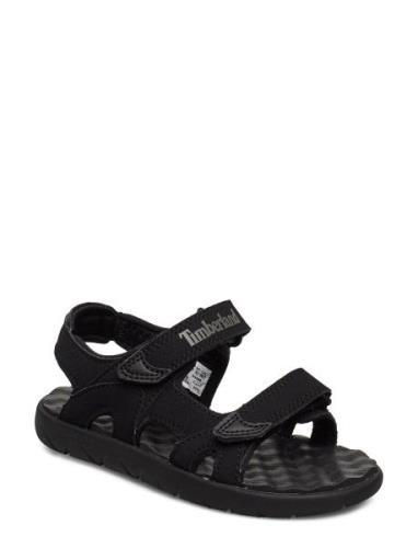 Perkins Row 2-Strap Blk Timberland Black