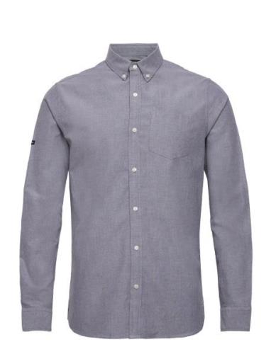 Studios Uni Oxford Shirt Superdry Grey
